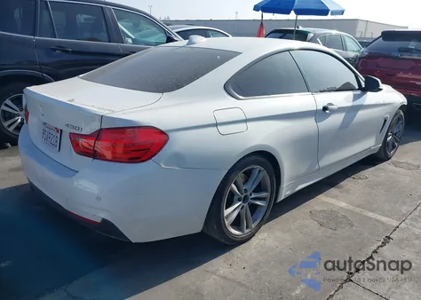 2017 BMW 430I z USA, uszkodzony, nr VIN WBA4R7C51HK895860
